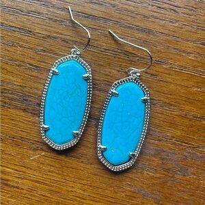 Kendra Scott Turquoise Elle Earrings